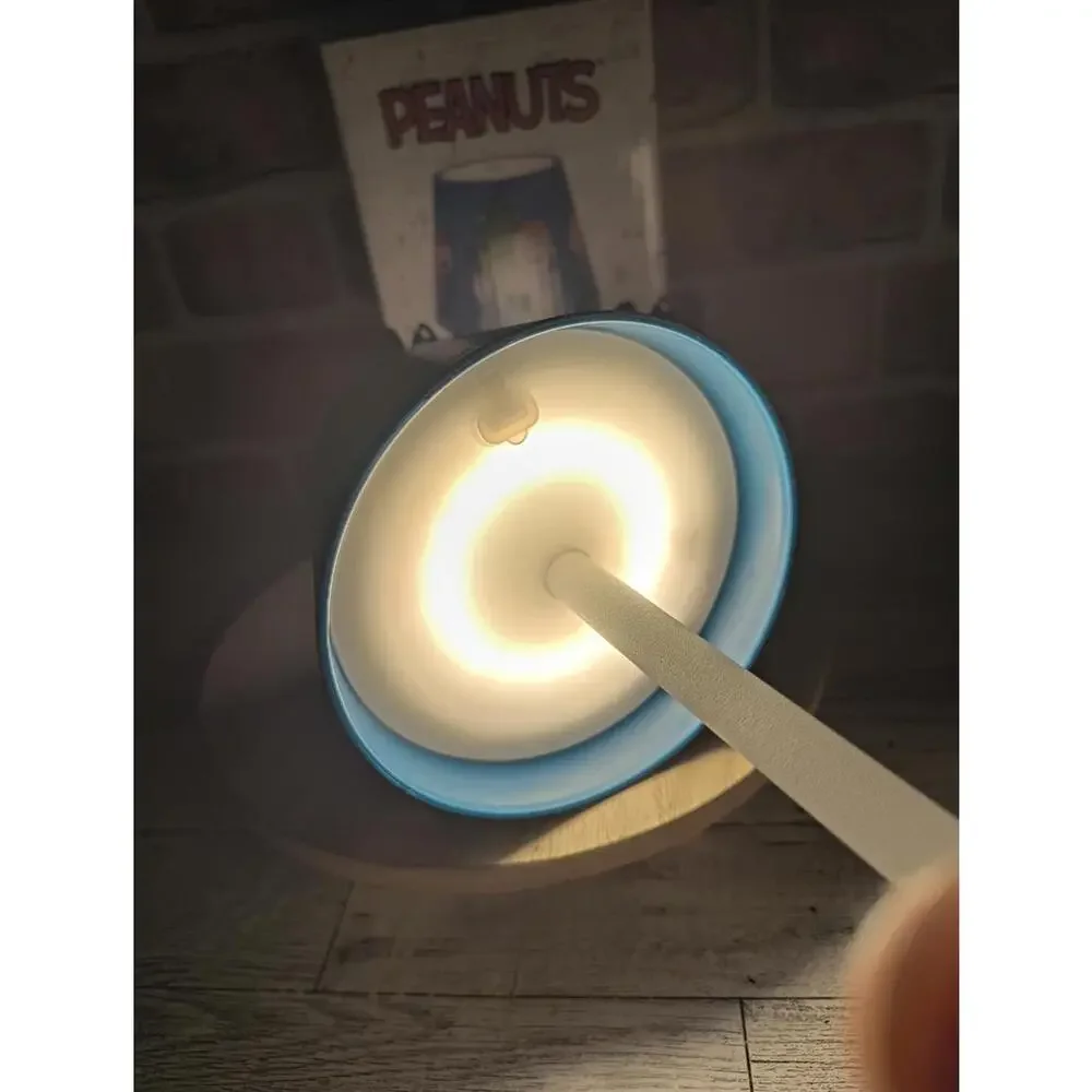 Peanuts Rechargeable Touch Indoor/Outdoor Lamp With Dimmer Holiday Carolers New